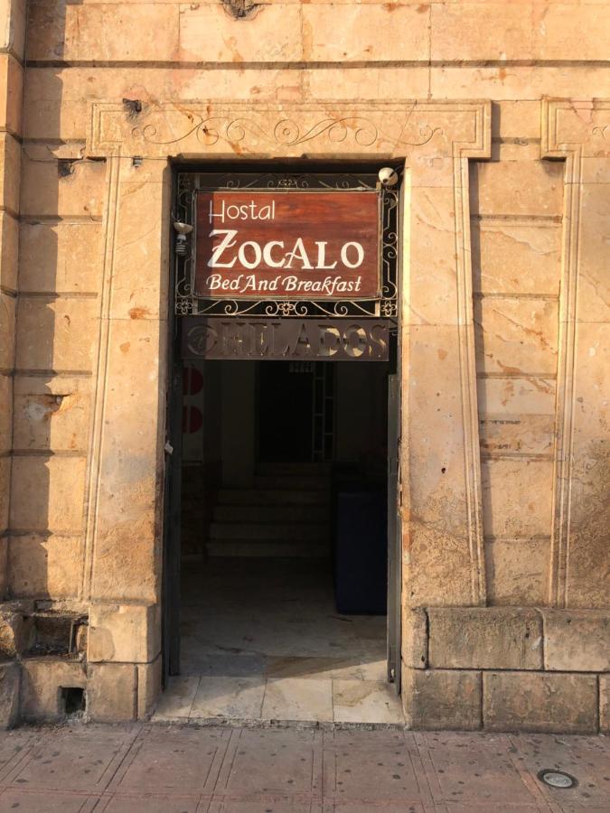 Hostal Zocalo Hotel Merida Bagian luar foto