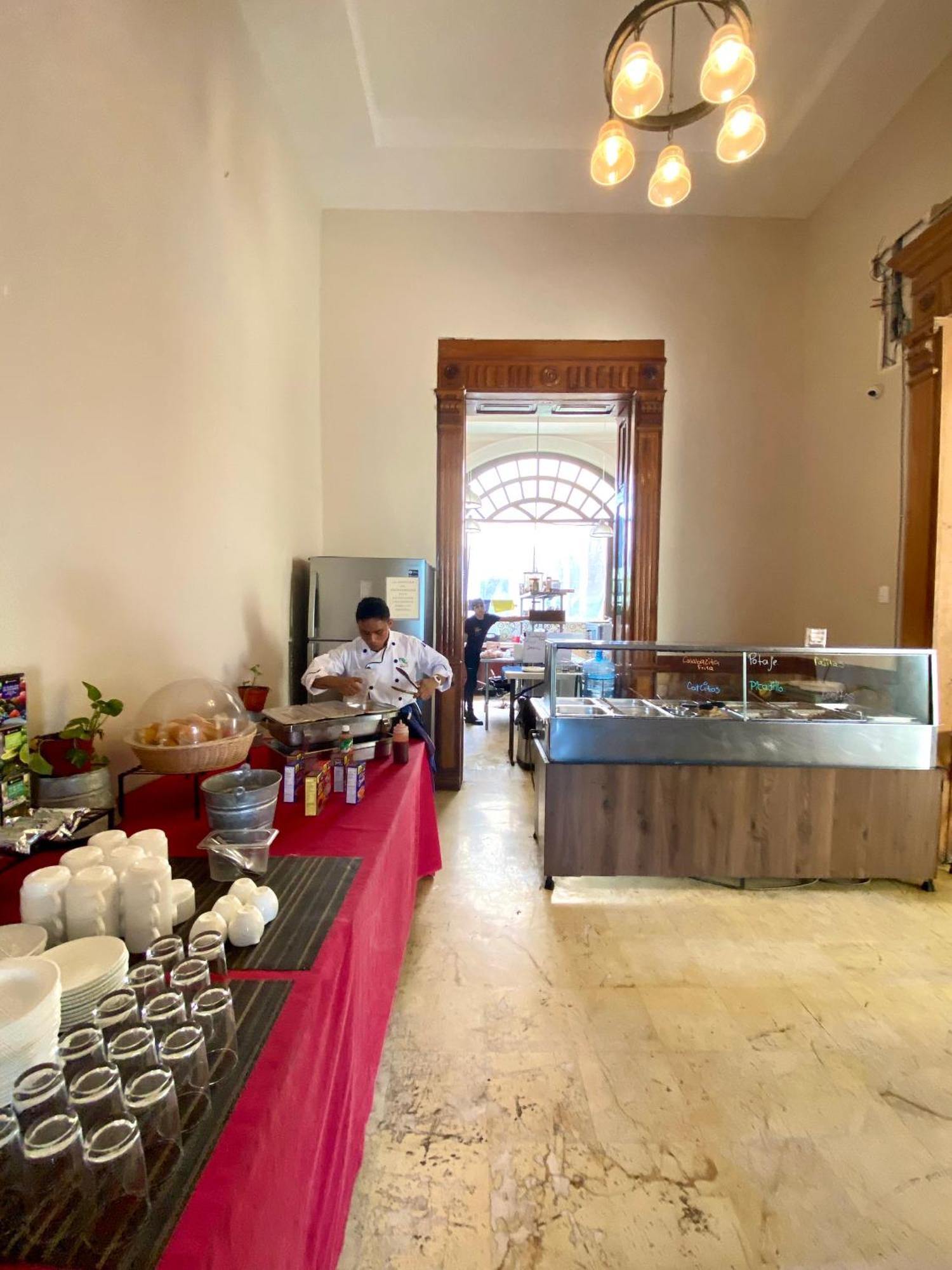 Hostal Zocalo Hotel Merida Bagian luar foto